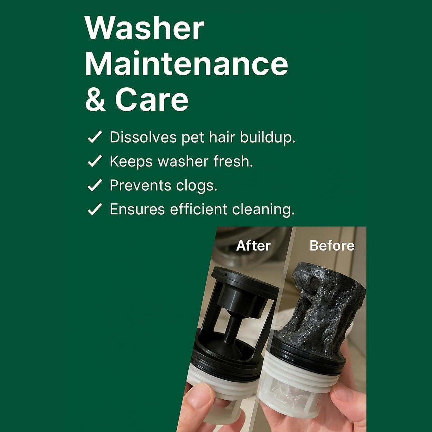 Washly Pet Hair Dissolver