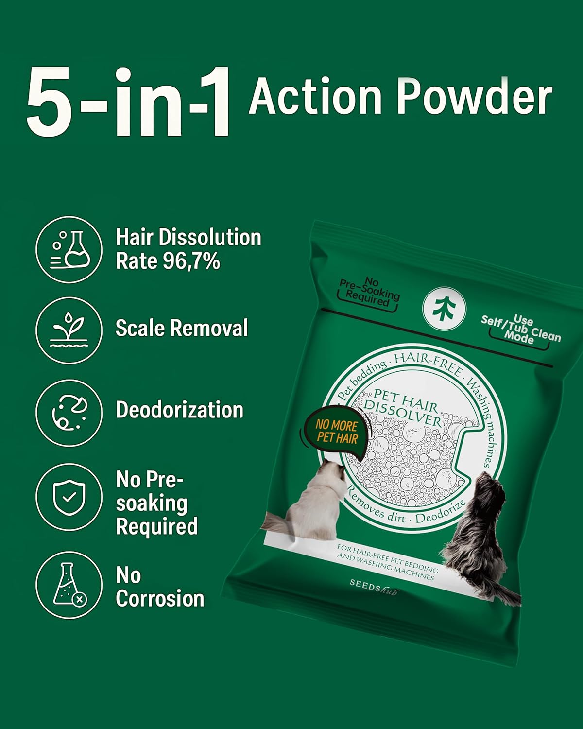 Washly Pet Hair Dissolver